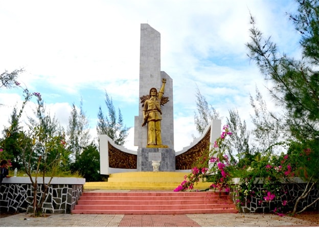 Khu di tích Bồ Bồ tại Điện Bàn, nơi lưu giữ ký ức chiến thắng lịch sử ngày 1971954. (Nguồn Thư viện Quảng Nam)