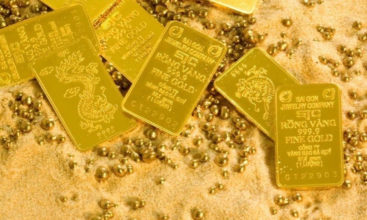 Giá vàng chiều nay 6 5 2025 Giá vàng trong nước tiếp tục tăng mạng, giá vàng thế giới sát mốc 3400 USD