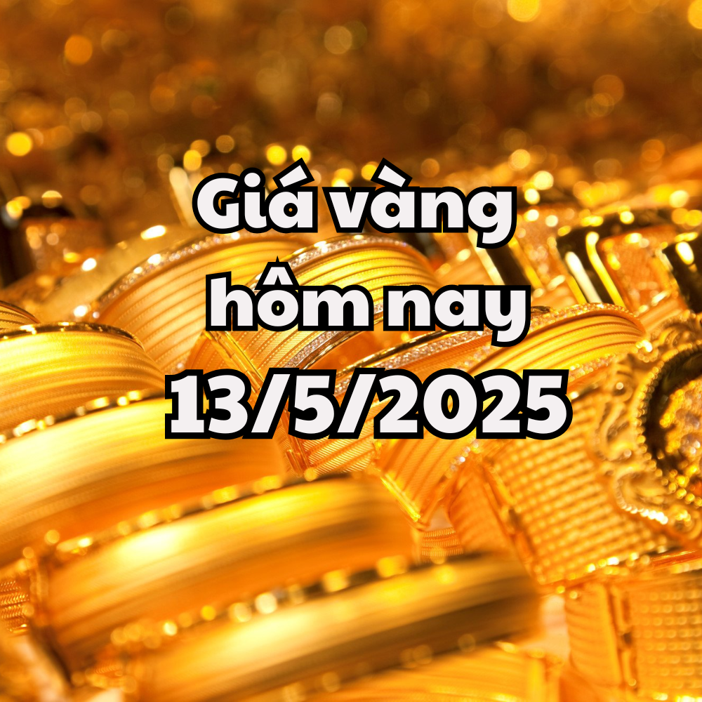 Giá vàng hôm nay 13 5 2025 Giá vàng trong nước hồi phục về mốc 120 triệu, vàng thế giới tiếp tục giảm