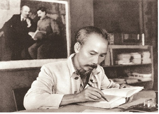 Chủ tịch Hồ Chí Minh. Ảnh tư liệu