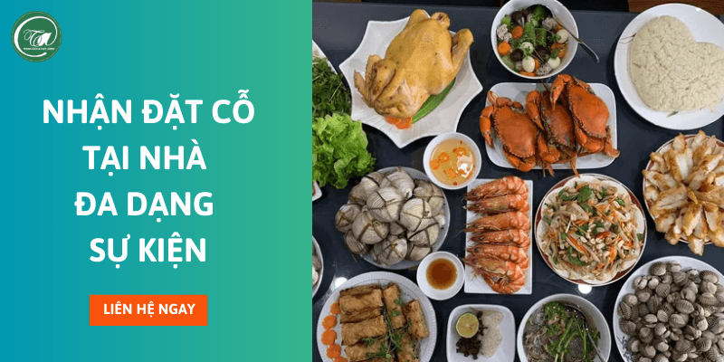 Thực đơn tại Trọng Ân phong phú.