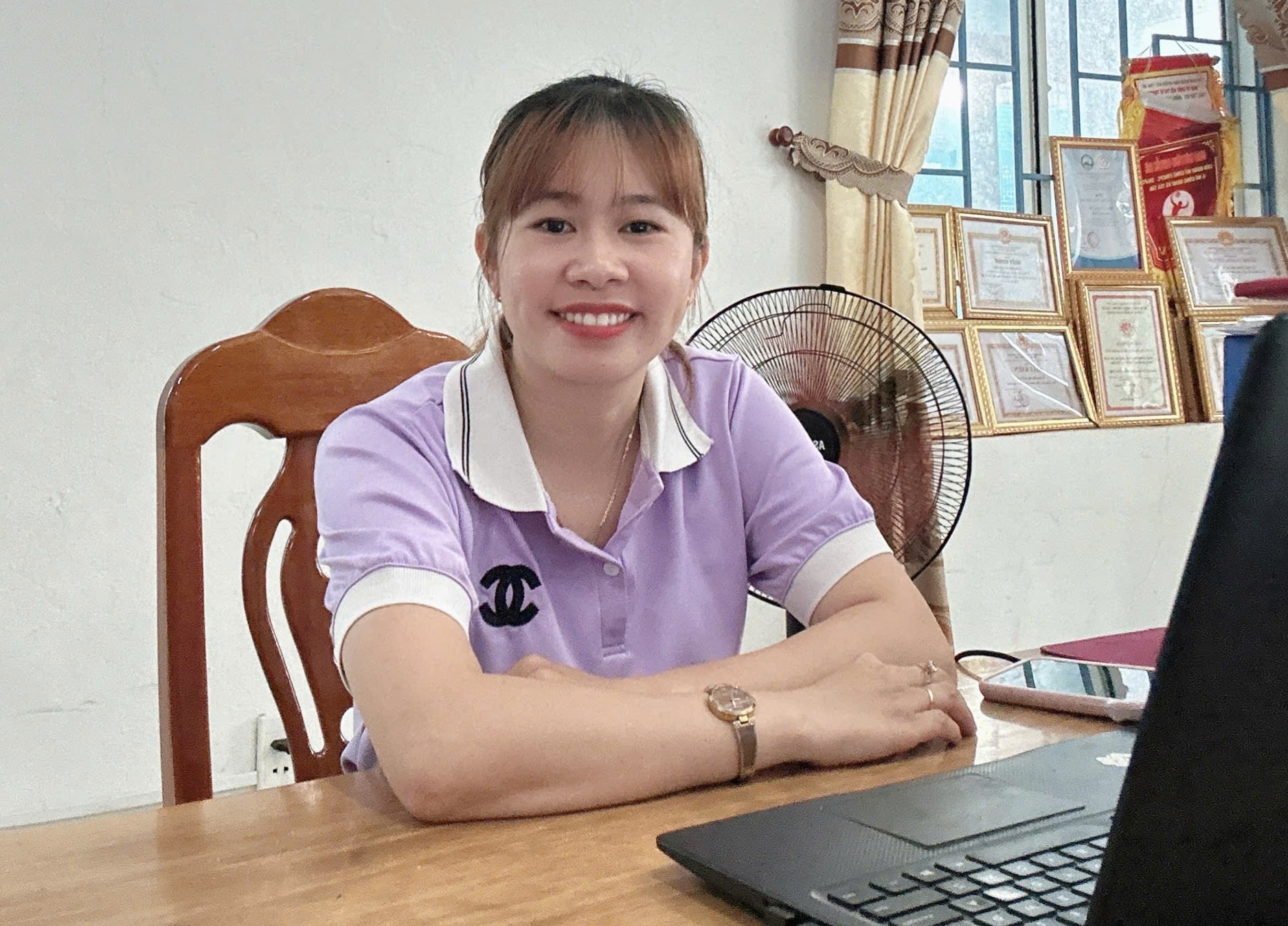 Chị Võ Thị Oanh.