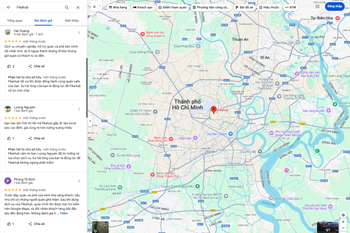 FikaHub hoạt động từ 2022, được hàng trăm khách hàng ở TPHCM, Lâm Đồng, Khánh Hoà,.. tin tưởng lựa chọn.