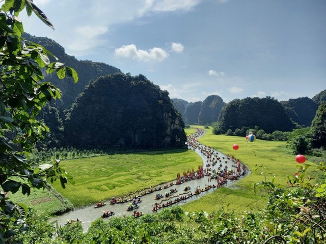 Tam Coc - តំបន់ទេសចរណ៍ Bich Dong ទទួលស្វាគមន៍ភ្ញៀវទេសចរត្រឡប់មកវិញជាផ្លូវការនៅថ្ងៃទី 2 ខែកញ្ញា