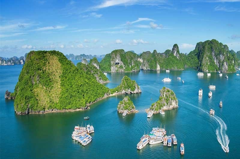 ឈូងសមុទ្រ Ha Long ស្ថិតនៅលំដាប់កំពូល 25 គោលដៅដ៏ស្រស់ស្អាតបំផុតនៅលើពិភពលោក