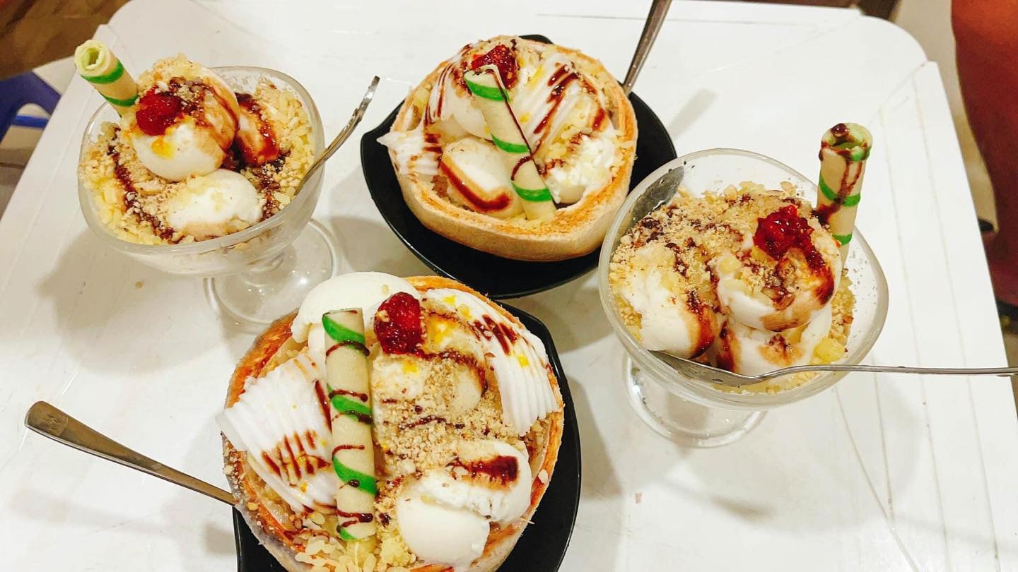 Malaysisches Kokosnusseis – Ho Nghinh