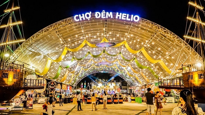 Chợ đêm Helio Đà Nẵng – Thiên đường ăn uống, mua sắm, giải trí