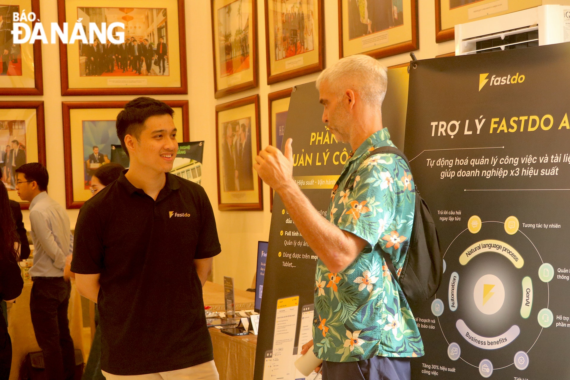 Việc tham gia triển lãm là cơ hội quảng bá đến các nhà đầu tư trong nước và quốc tế. 