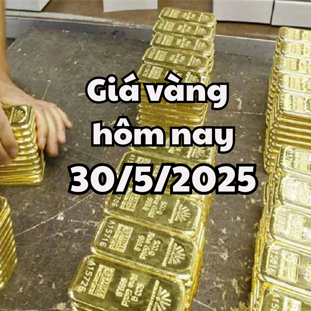 Giá vàng hôm nay 30 5 2025 Giá vàng trong nước và thế giới phục hồi nhẹ, chìm trong sắc xanh