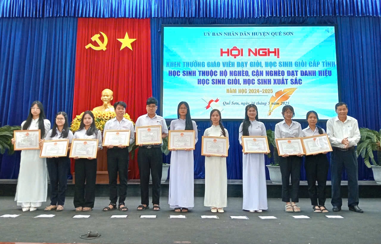 GIAY KHEN HỌC SINH THPT ĐẠT GIẢI