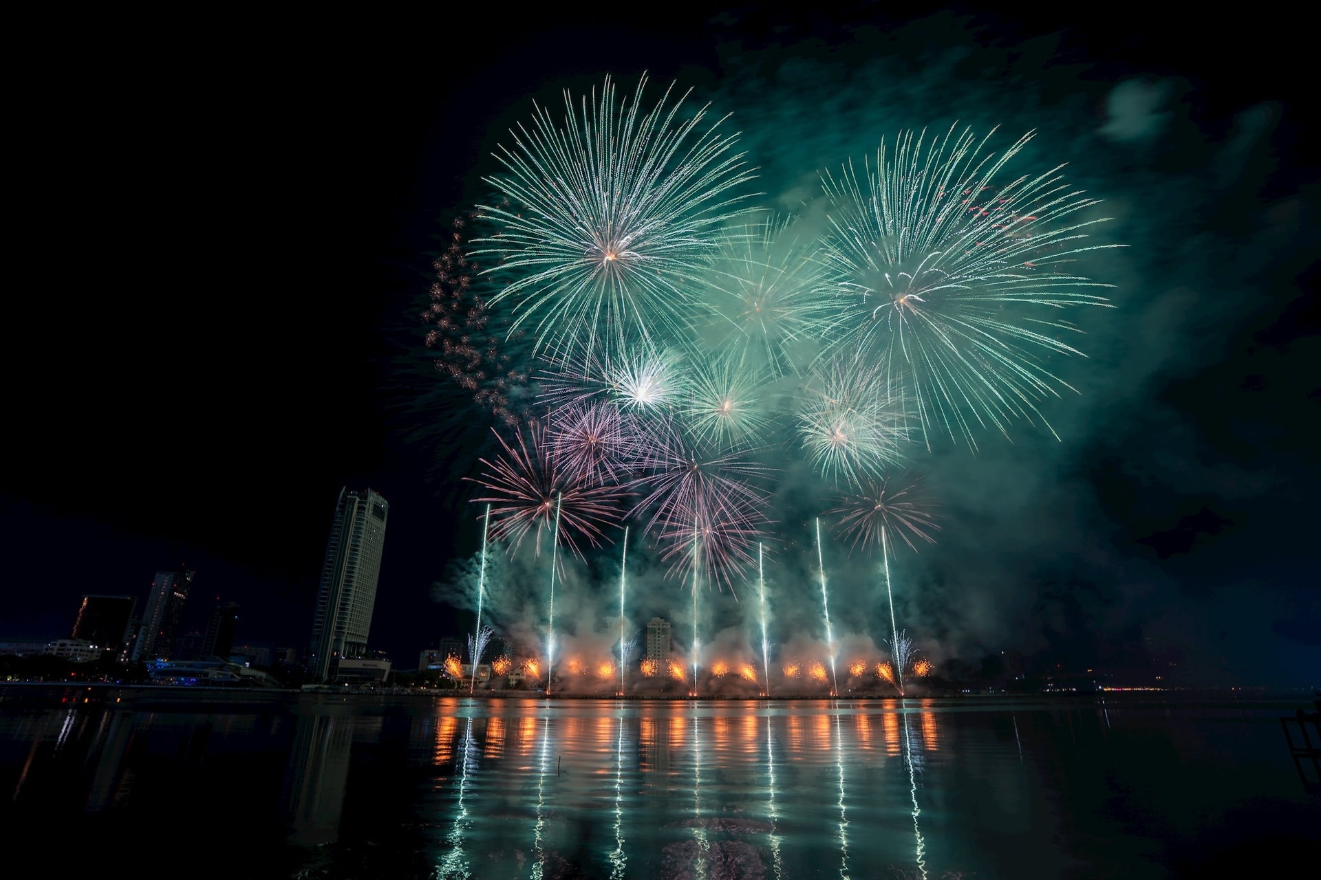 Nordic spirit in fireworks