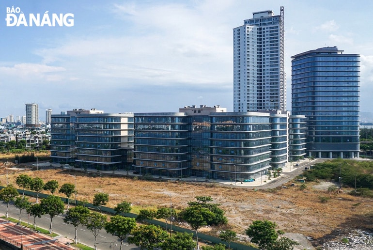 Công viên phần mềm số 2 (giai đoạn 1) tại phường Thuận Phước, quận Hải Châu.