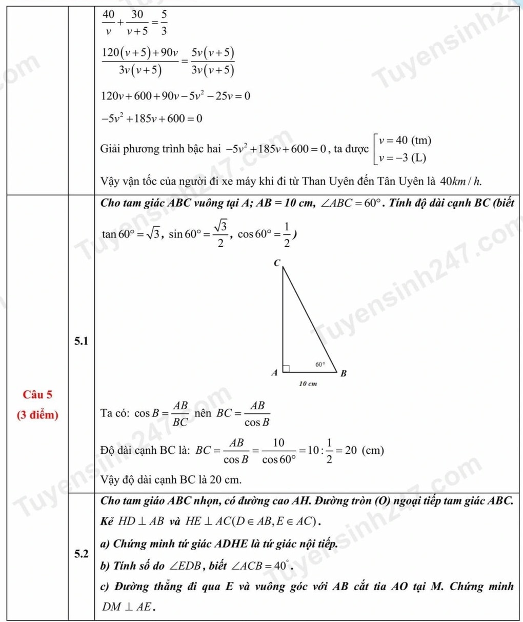 Math exam questions and answers for grade 10 Lai Chau province 2025 - 6