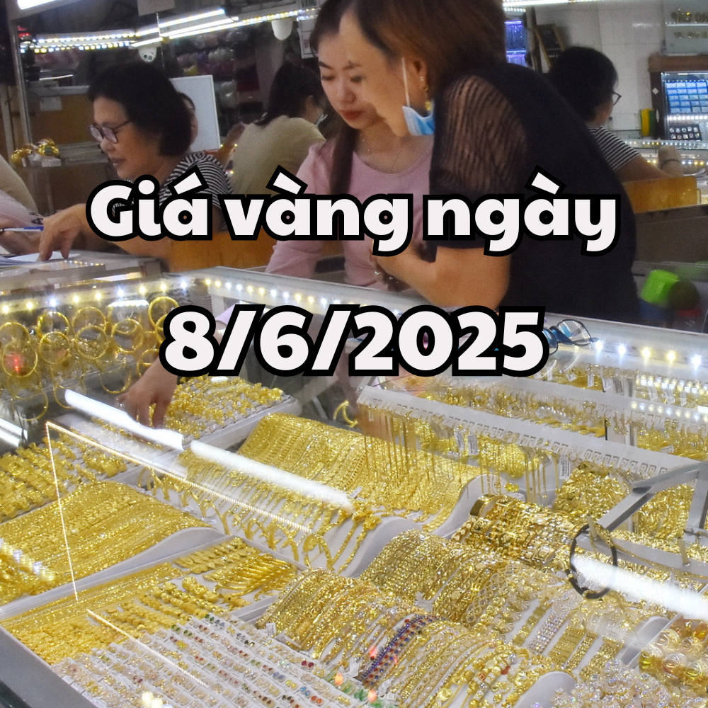 Giá vàng hôm nay 7 6 2025 Giá vàng trong nước và thế giới đồng loạt lao dốc, giá đỏ chót