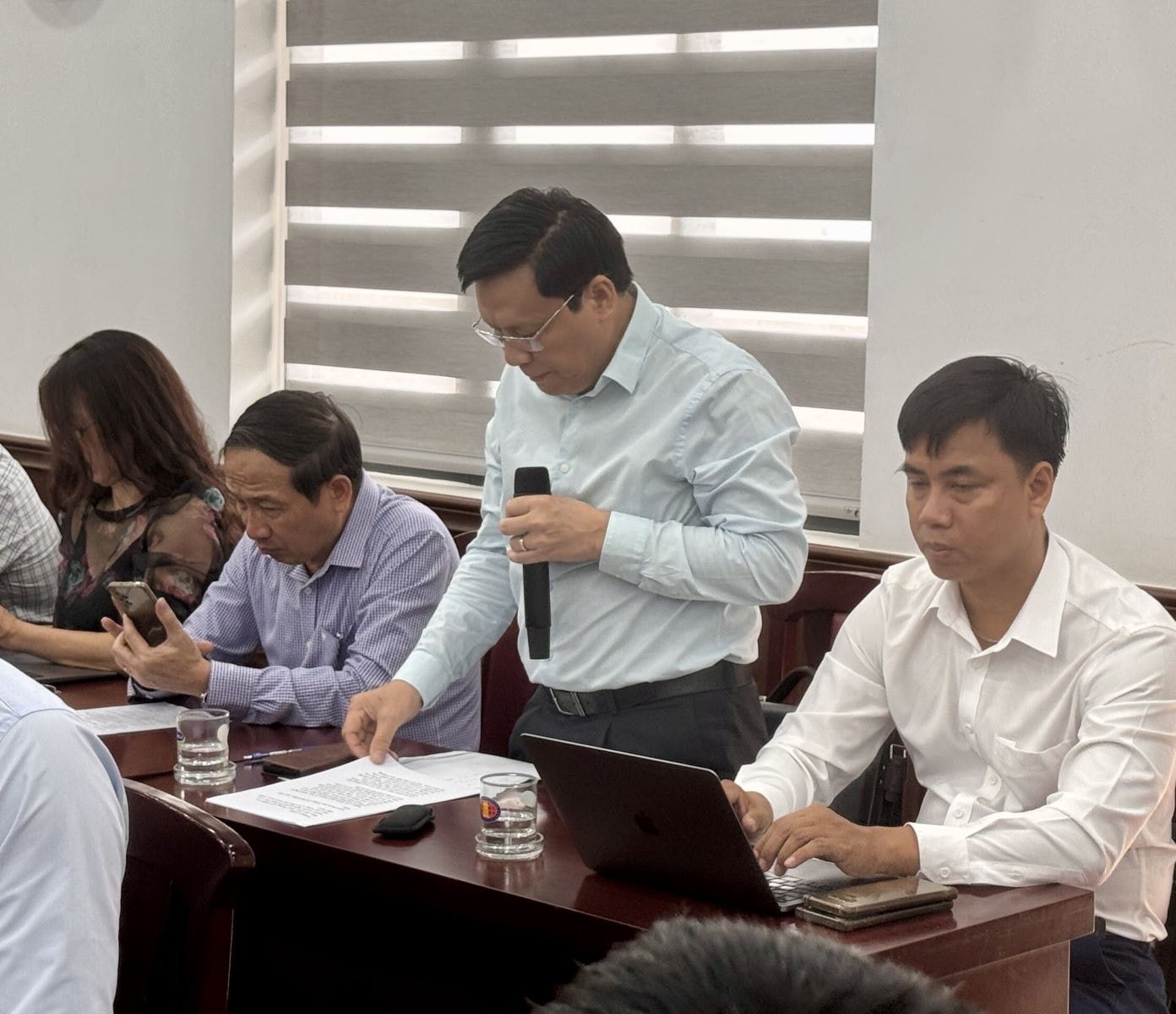Tọa đàm thu hút sự quan tâm tham gia, trình bày tham luận của nhiều cơ quan báo chí.