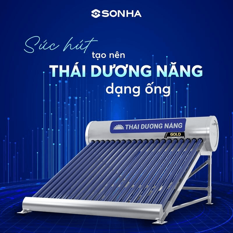 Tập đoàn Sơn Hà là một trong những doanh nghiệp hàng đầu tại Việt Nam trong lĩnh vực sản xuất và cung cấp máy nước nóng năng lượng mặt trời.
