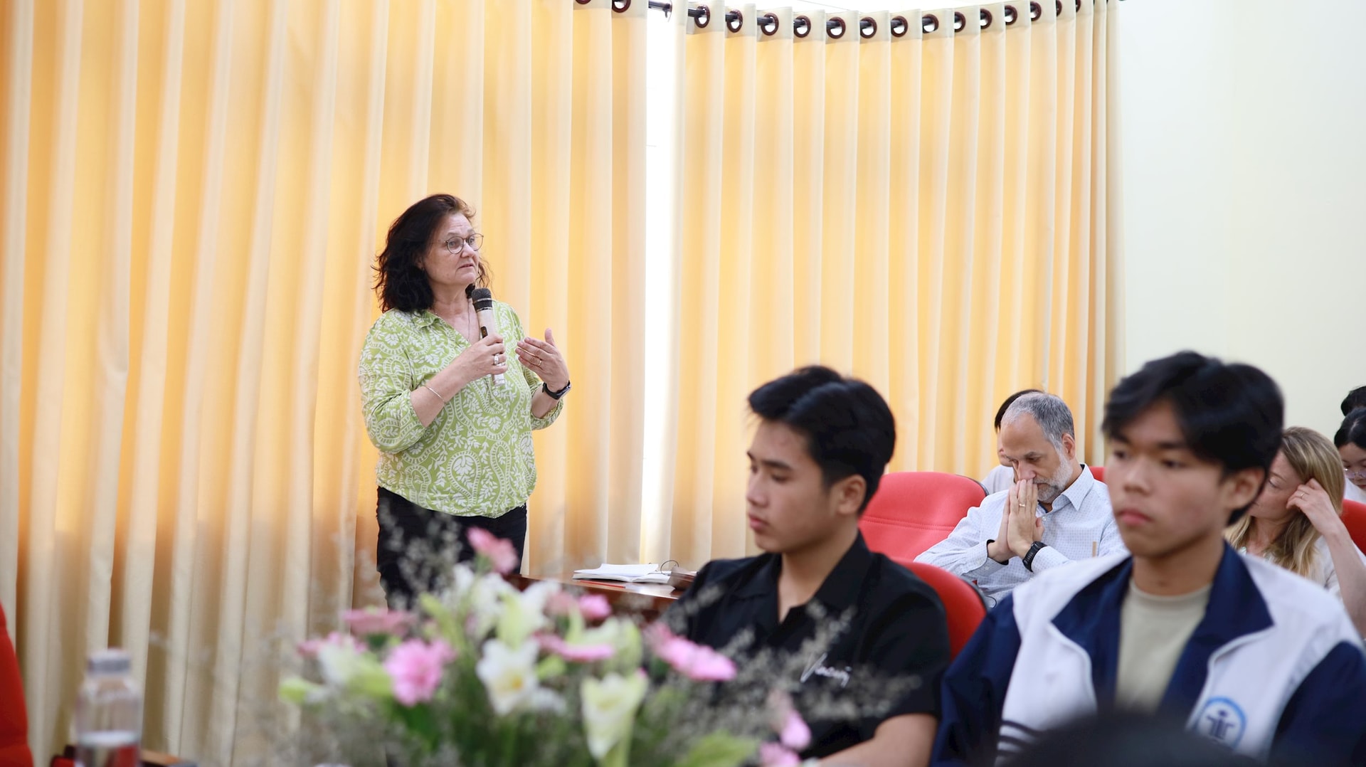 អ្នកស្រី Susanna Hausmann - អ្នកគ្រប់គ្រងកម្មវិធីជំនួយទីក្រុងរបស់ Fondation Botnar ចែករំលែកចក្ខុវិស័យរបស់នាងសម្រាប់ការគាំទ្រ Hoi An នាពេលខាងមុខ។