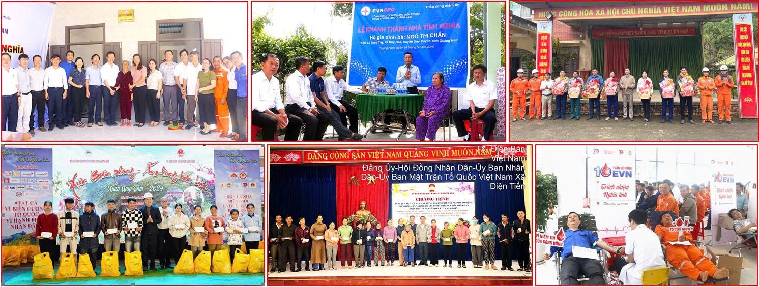 Người lao động PC Quảng Nam tự nguyện đóng góp thực hiện các hoạt động vì an sinh cộng đồng, từ thiện xã hội hàng tỷ đồng mỗi năm