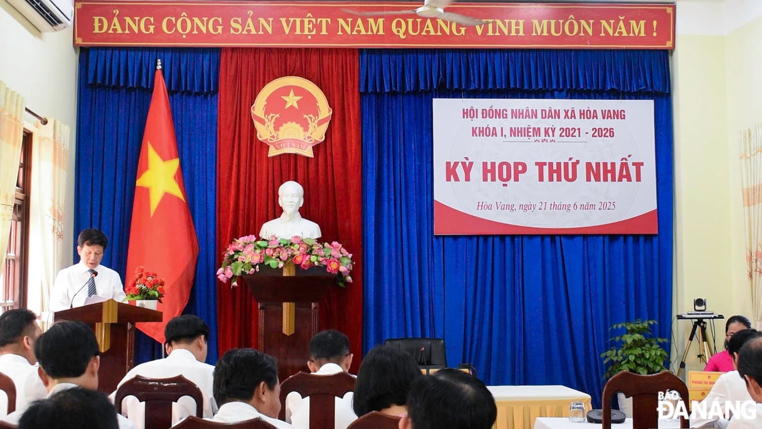 Kỳ họp lần thứ nhất Hội đồng nhân dân xã Hòa Vang