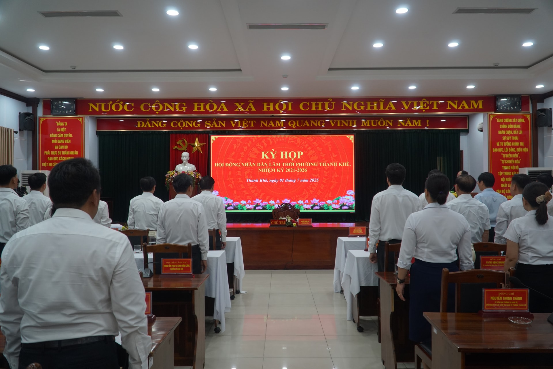 Khai mạc kỳ họp Hội đồng nhân dân tại PhườngThanh Khê