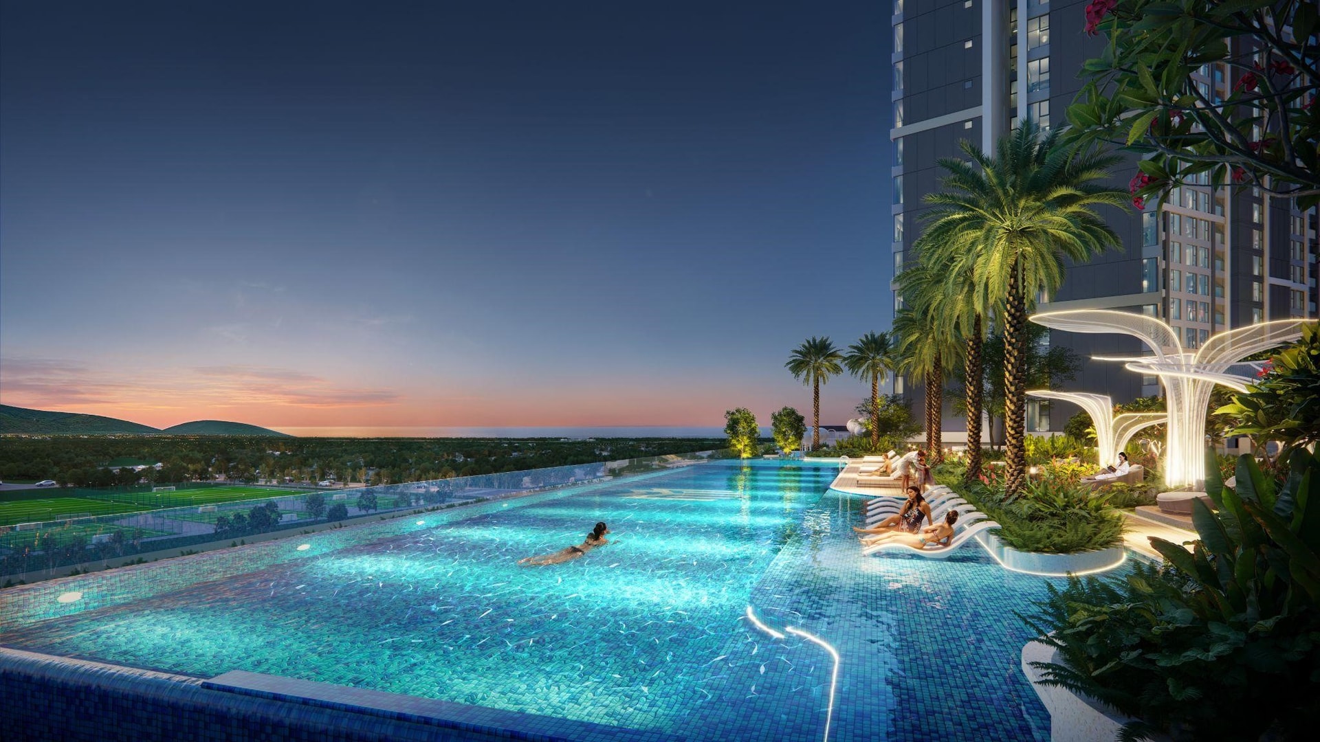 Tổ hợp các giá trị sống hiện đại được đan cài, giúp cư dân có thể an cư - làm việc - trải nghiệm - tận hưởng trong sự cân bằng, tiện nghi và riêng tư tuyệt đối.