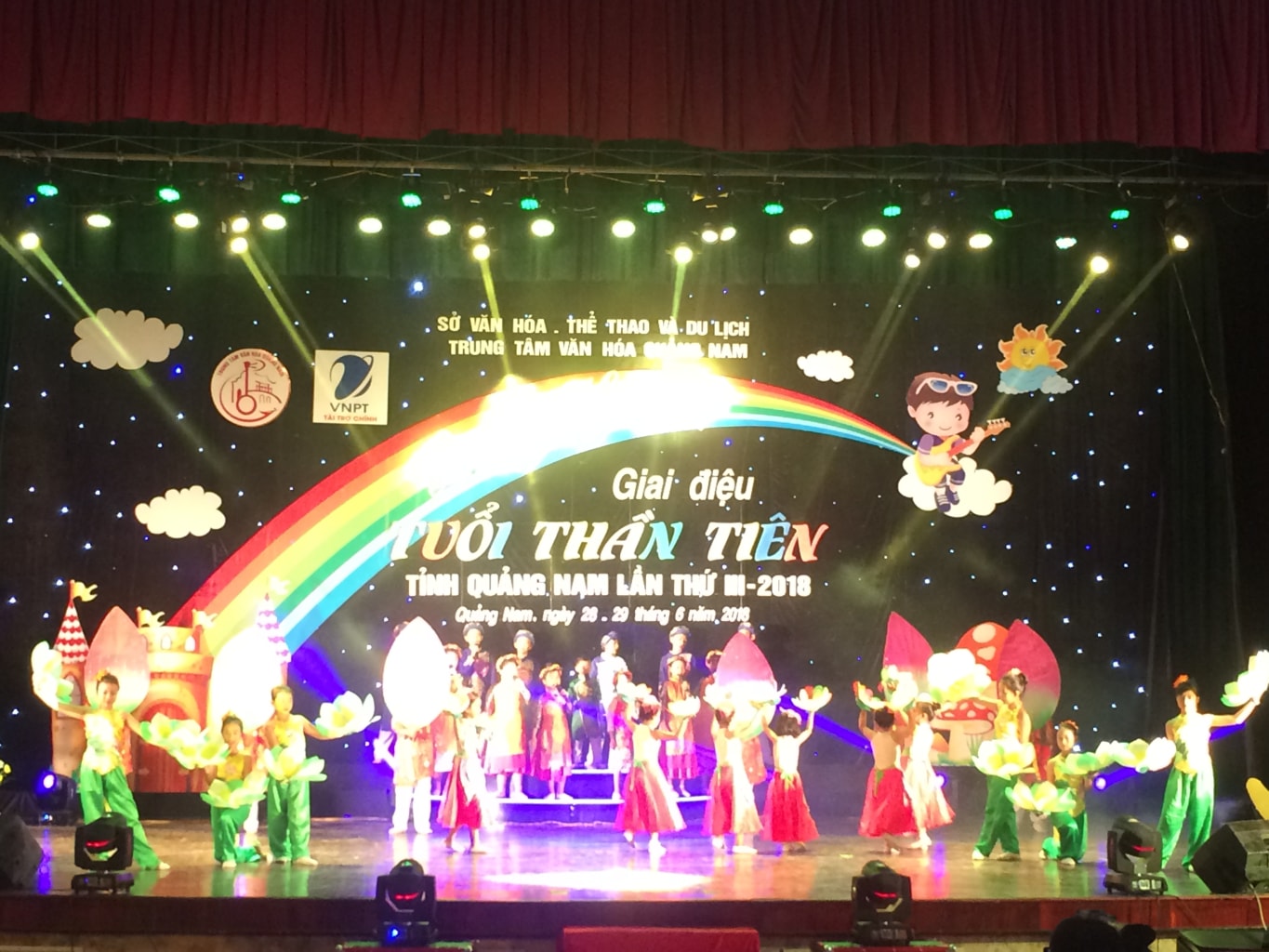 Phong trào văn hoá văn nghệ Tam Anh Nam nổi trội. Ảnh VĂN PHIN