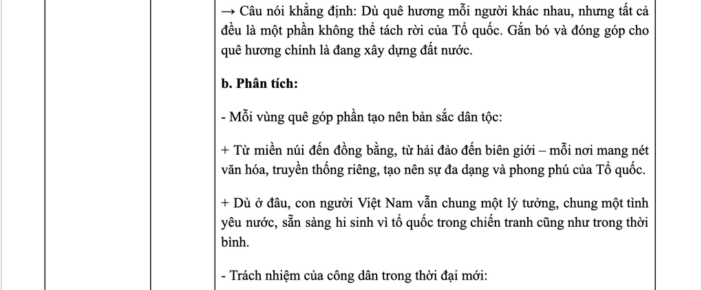 Đáp án đề thi môn Ngữ văn chương trình hiện hành thi tốt nghiệp THPT 2025