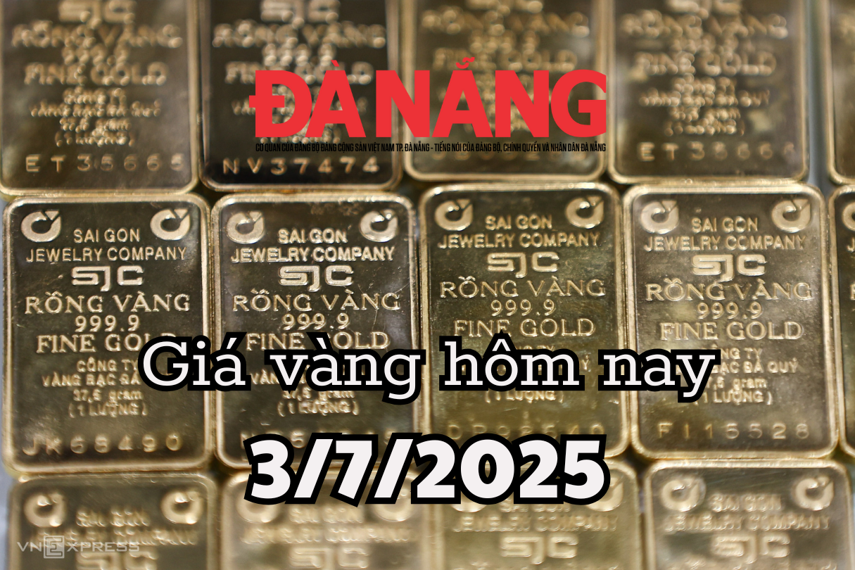 سعر الذهب اليوم 3 7 2025 يقترب سعر الذهب في بورصة SJC من ذروته عند 121 مليون تايل، متخلفًا بشكل متزايد عن الذهب العالمي