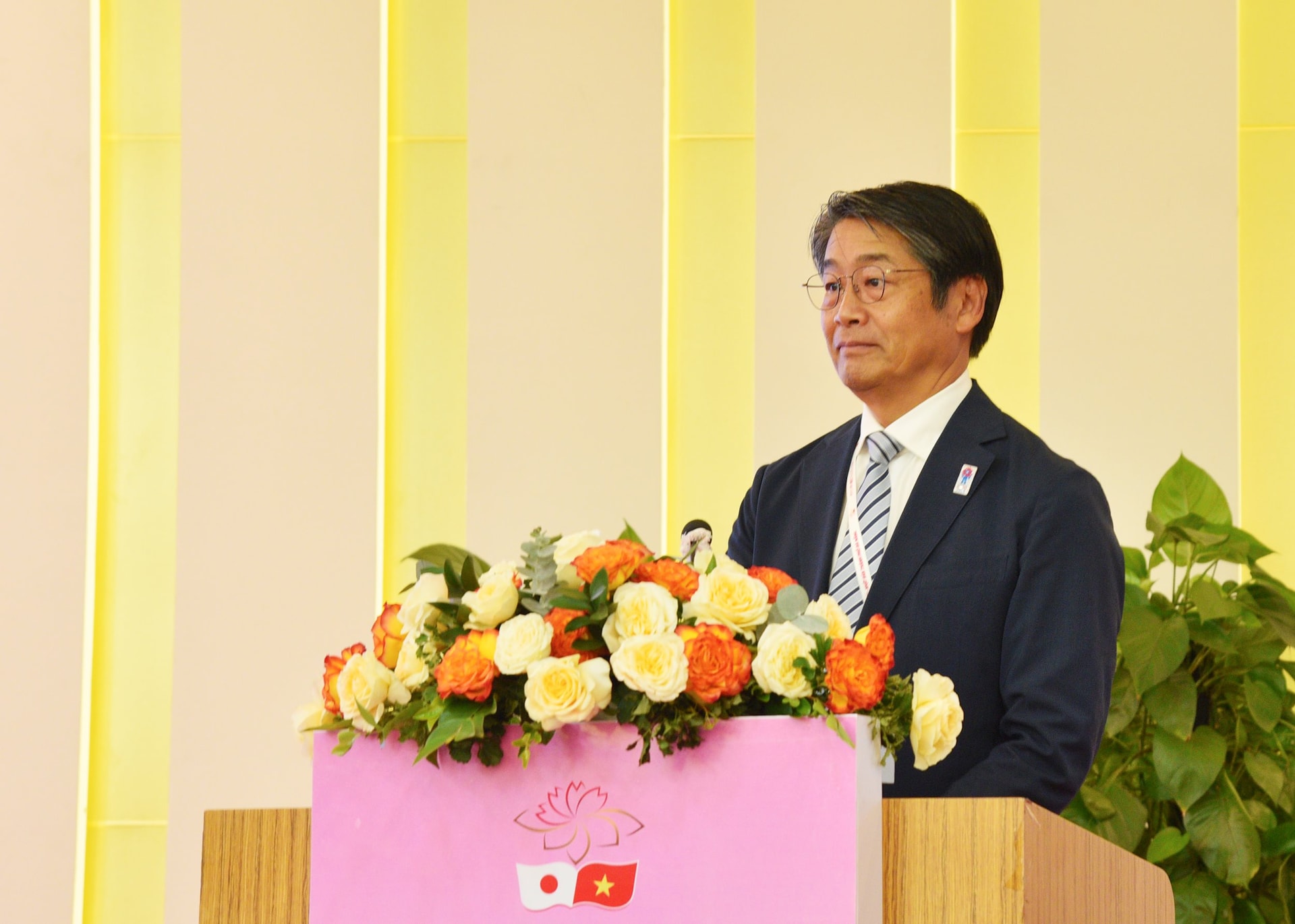 Đại sứ đặc mệnh toàn quyền Nhật Bản tại Việt Nam Ito Naoki bày tỏ mong muốn hai bên tăng cường hợp tác trong các lĩnh vực mới. Ảnh: T.PHƯƠN