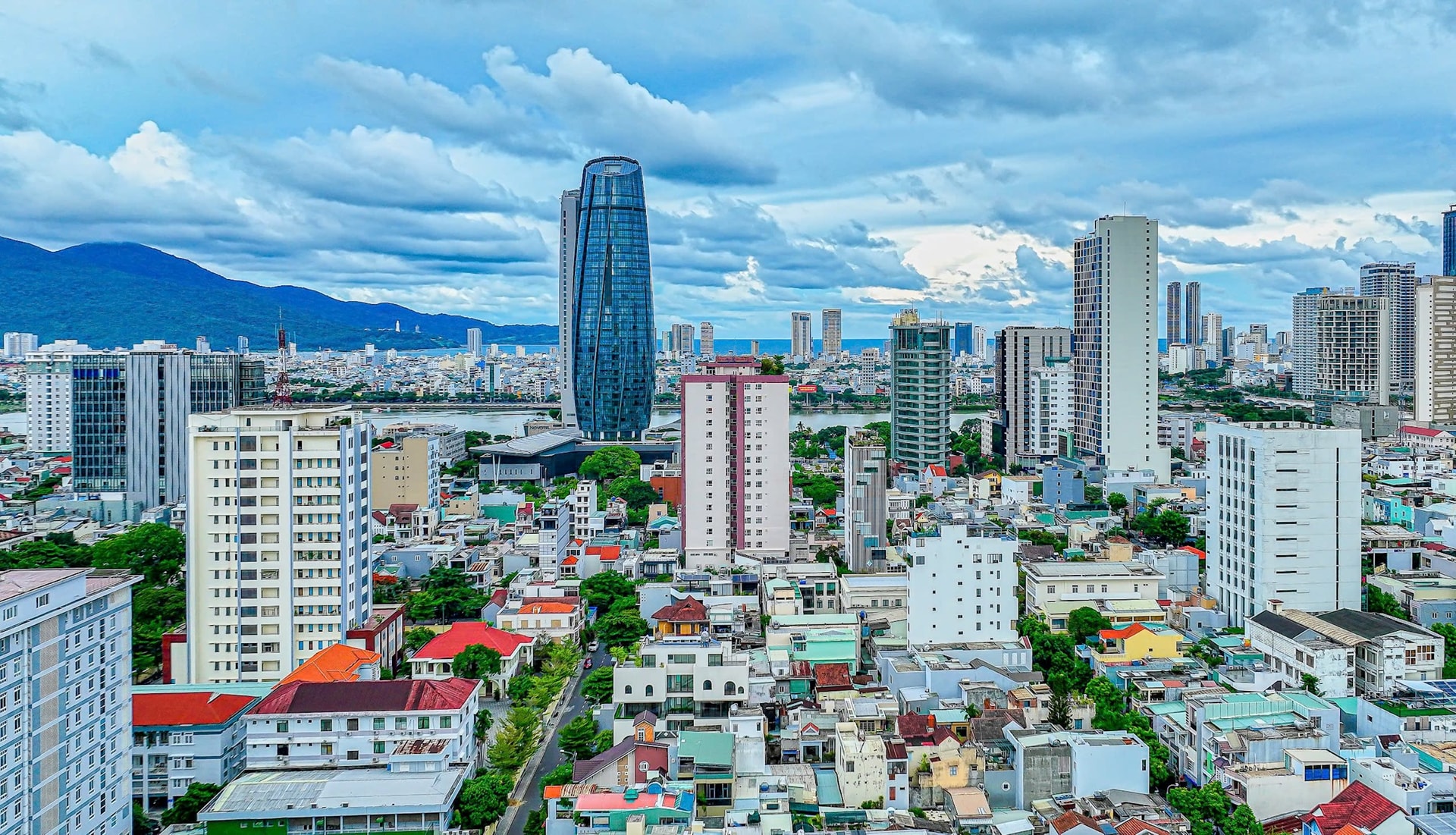 Một góc đô thị Đà Nẵng.