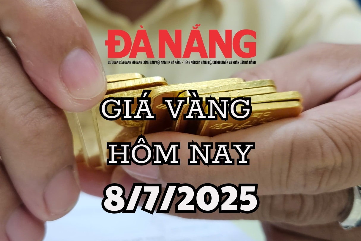 Giá vàng hôm nay 8 7 2025 Giá vàng trong nước xé đỉnh, đạt 121 triệu đồng lượng, vàng thế giới rớt nhẹ