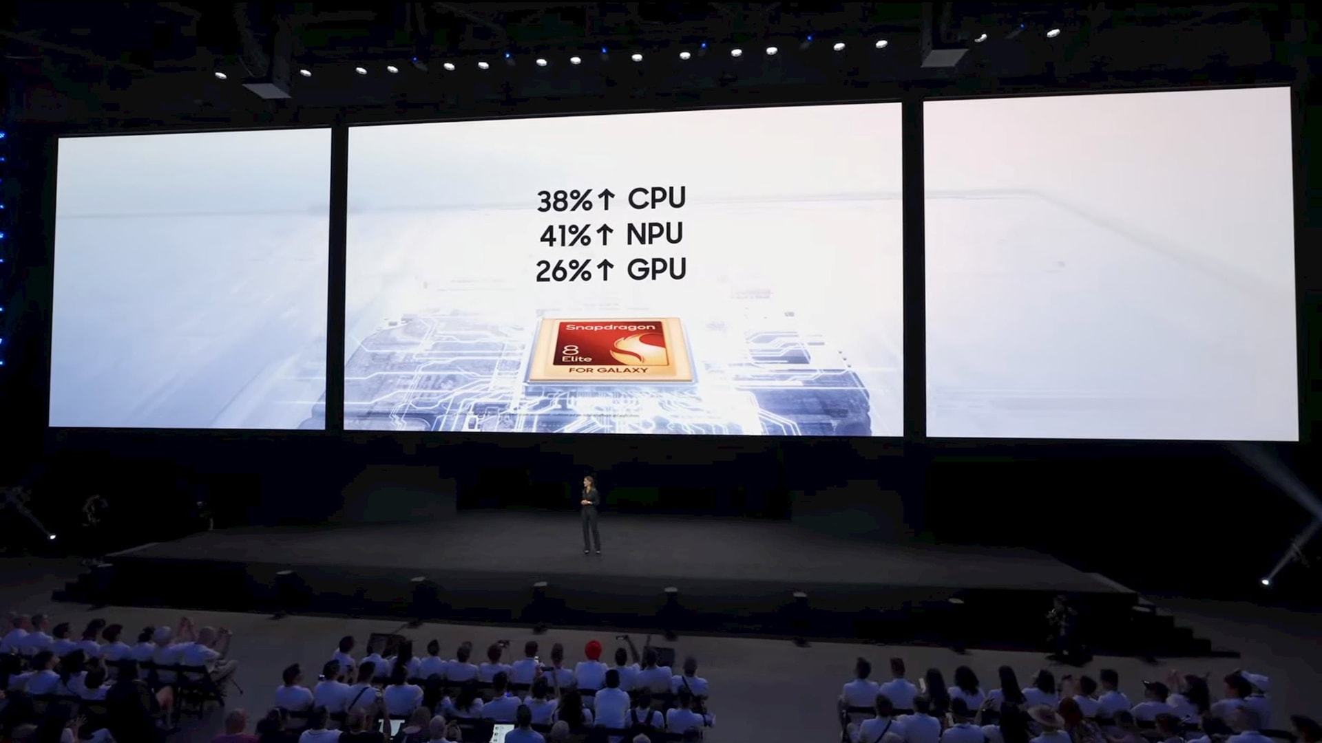 Hiệu năng mạnh mẽ với chip Qualcomm Snapdragon 8 Elite for Galaxy của Samsung Galaxy Z Fold7