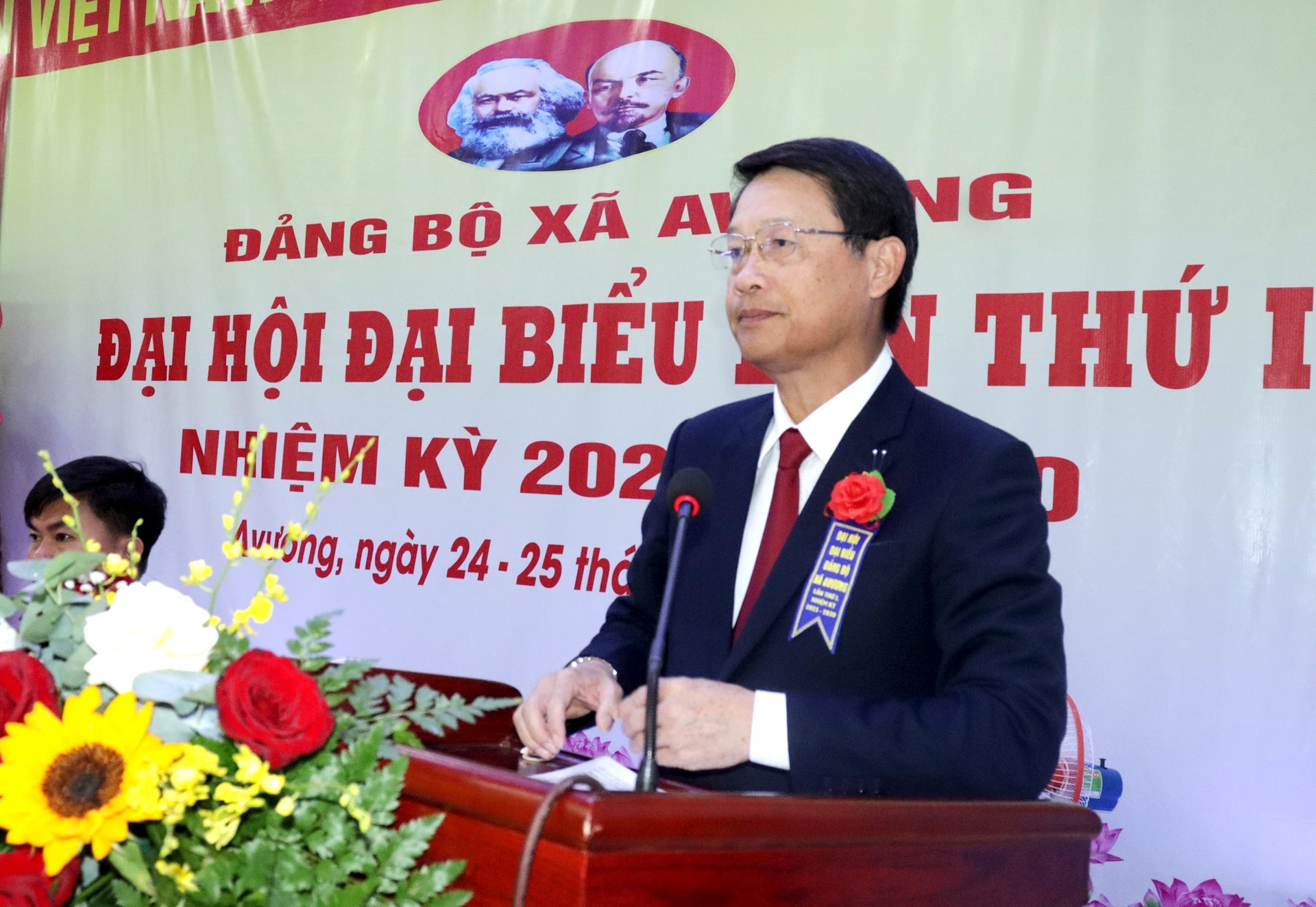 Đồng chí Ngô Xuân Thắng, Phó Bí thư Thành uỷ phát biểu chỉ đạo đại hội.