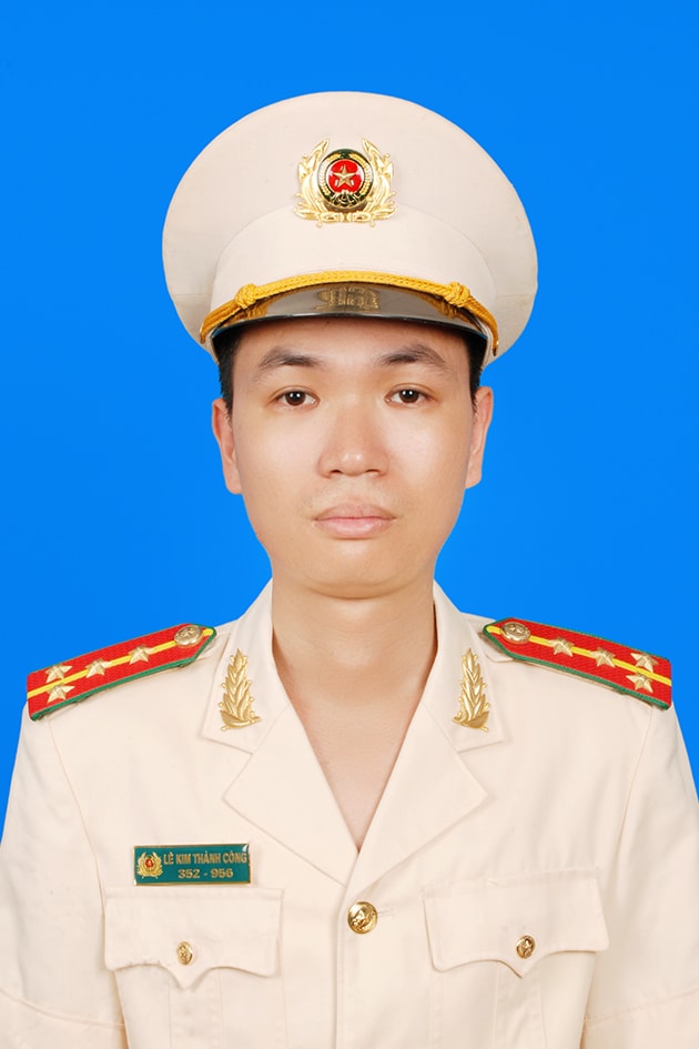 Đại úy Lê Kim Thành Công. Ảnh: NVCC