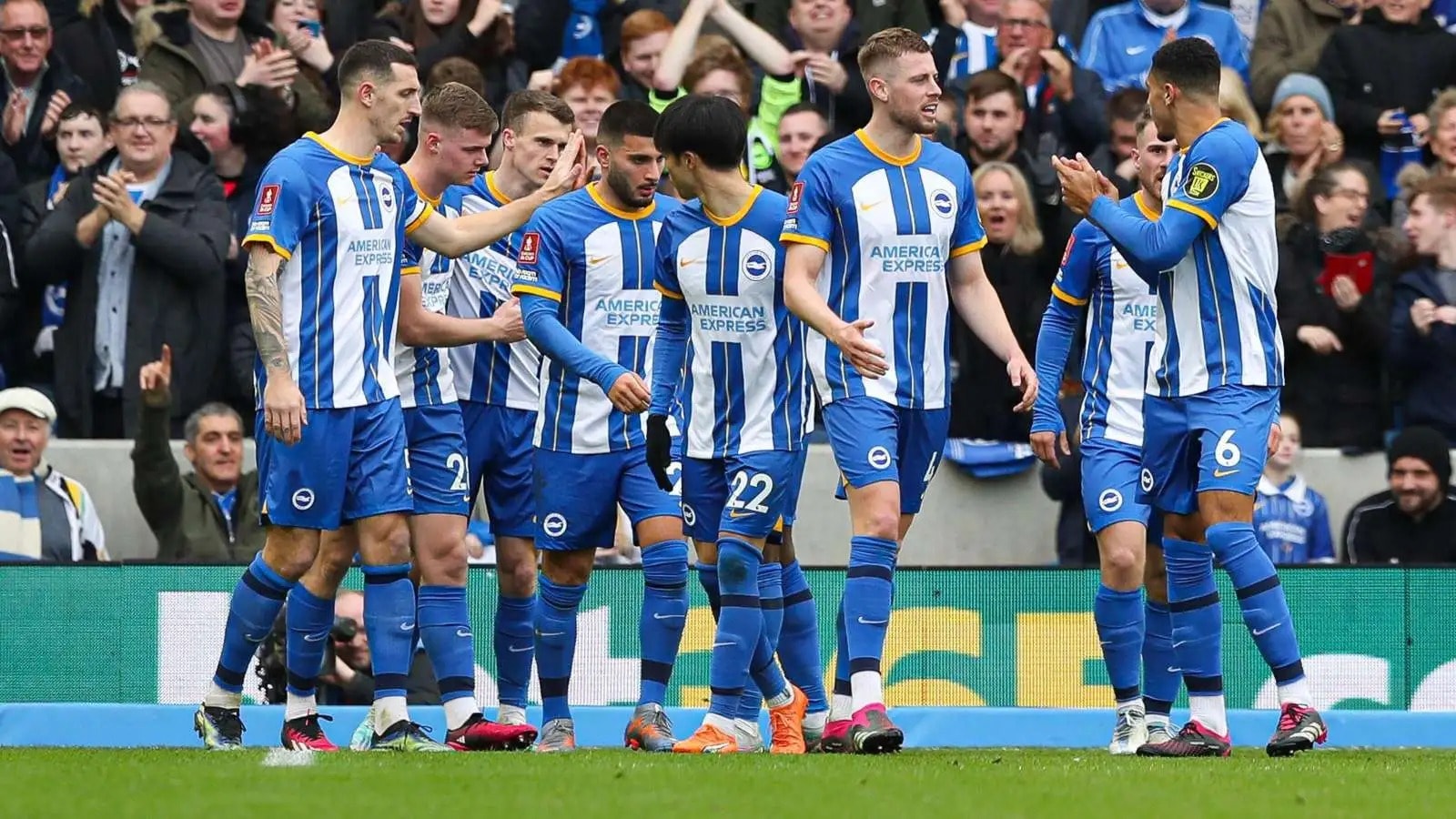 Brighton với điểm tựa Amex và phong độ ấn tượng