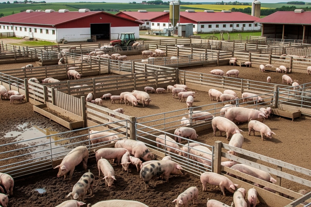Giá heo hơi hôm nay 15 8 Sắc đỏ bao trùm 3 miền, 56.000 đồng kg liệu có là đáy cuối