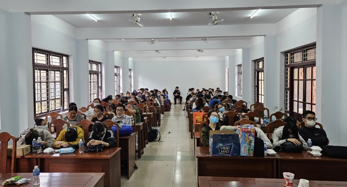 Công an thành phố Đà Nẵng triệt xóa đường dây cho vay lãi nặng với số tiền giao dịch lên tới 9.000 tỷ đồng, bắt giữ hàng trăm đối tượng có liên quan. Ảnh LÊ HÙNG