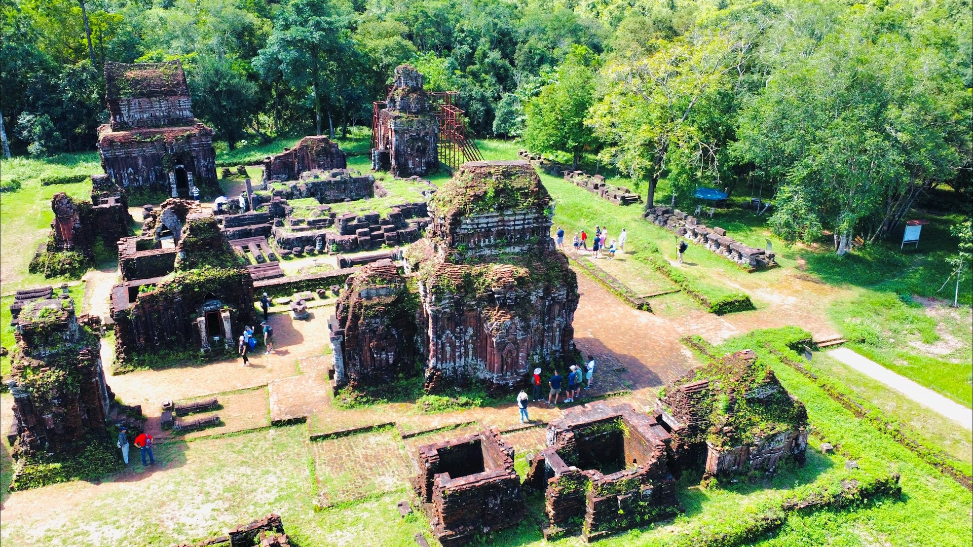 ជម្រកកូនខ្ញុំ (ឃុំ Thu Bon) ត្រូវបានទទួលស្គាល់ជាបេតិកភណ្ឌវប្បធម៌ពិភពលោកក្នុងឆ្នាំ 1999។ រូបថត៖ QUOC TUA