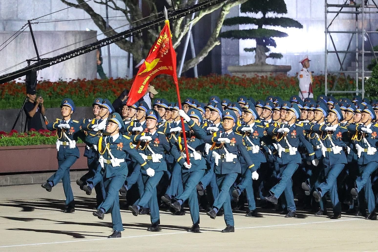 Hình ảnh mới nhất về tổng hợp luyện diễu binh, diễu hành lần thứ nhất 29