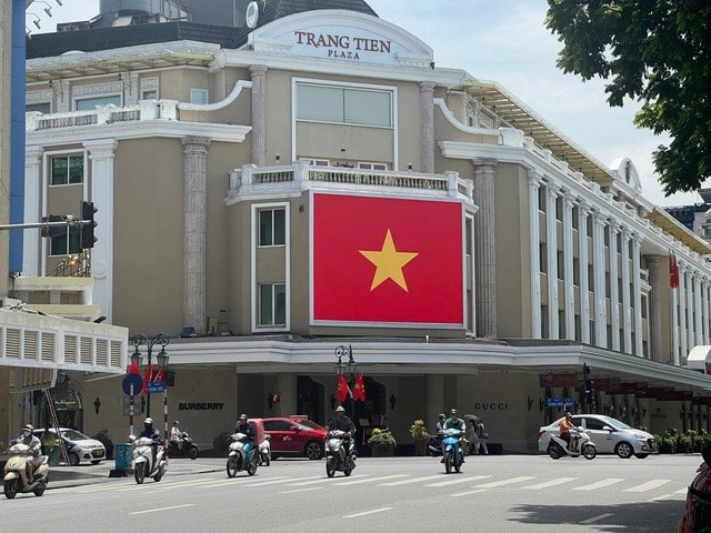 Phố Tràng Tiền dịp Quốc khánh 2 9