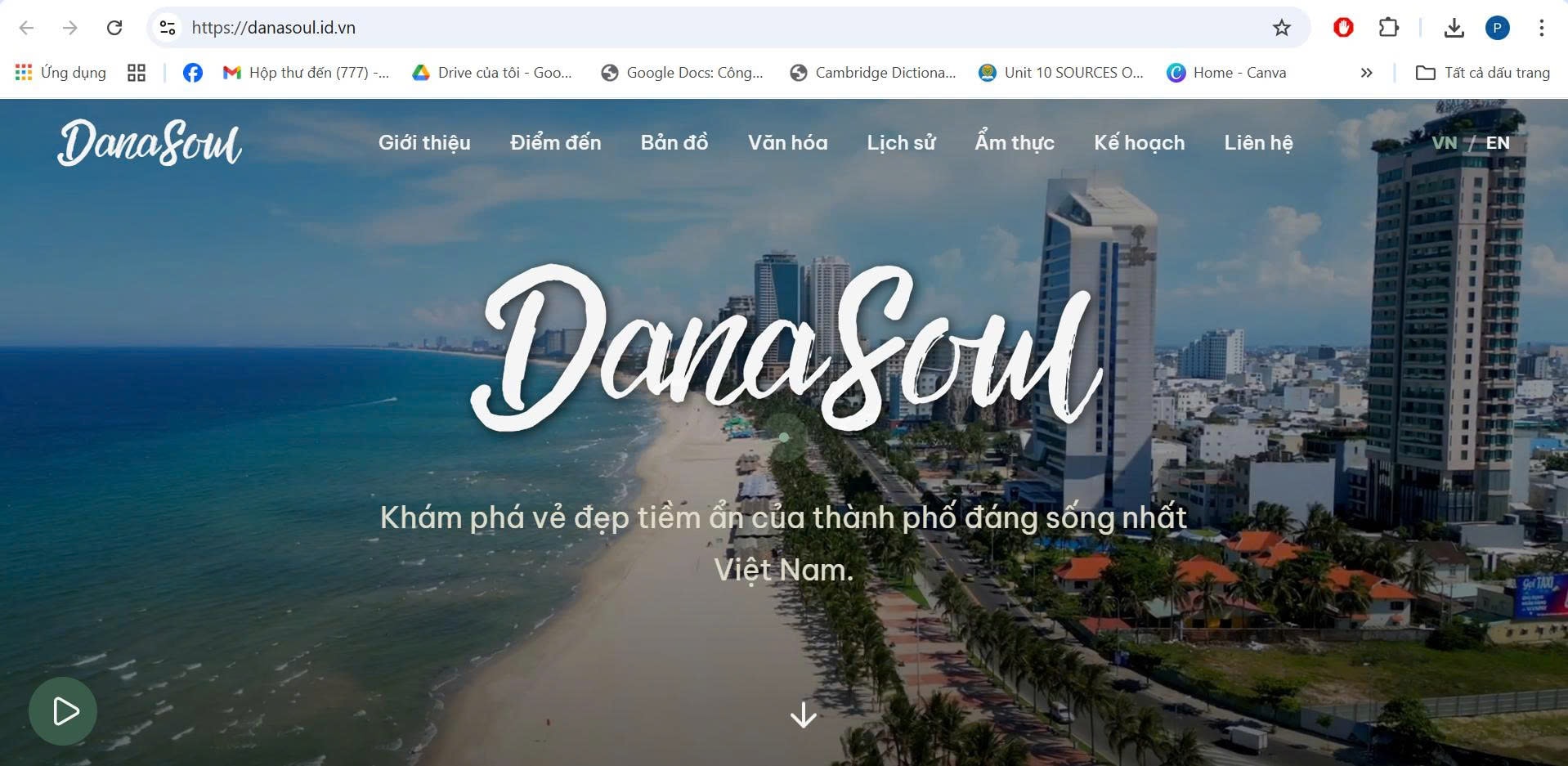 Websie danasoul