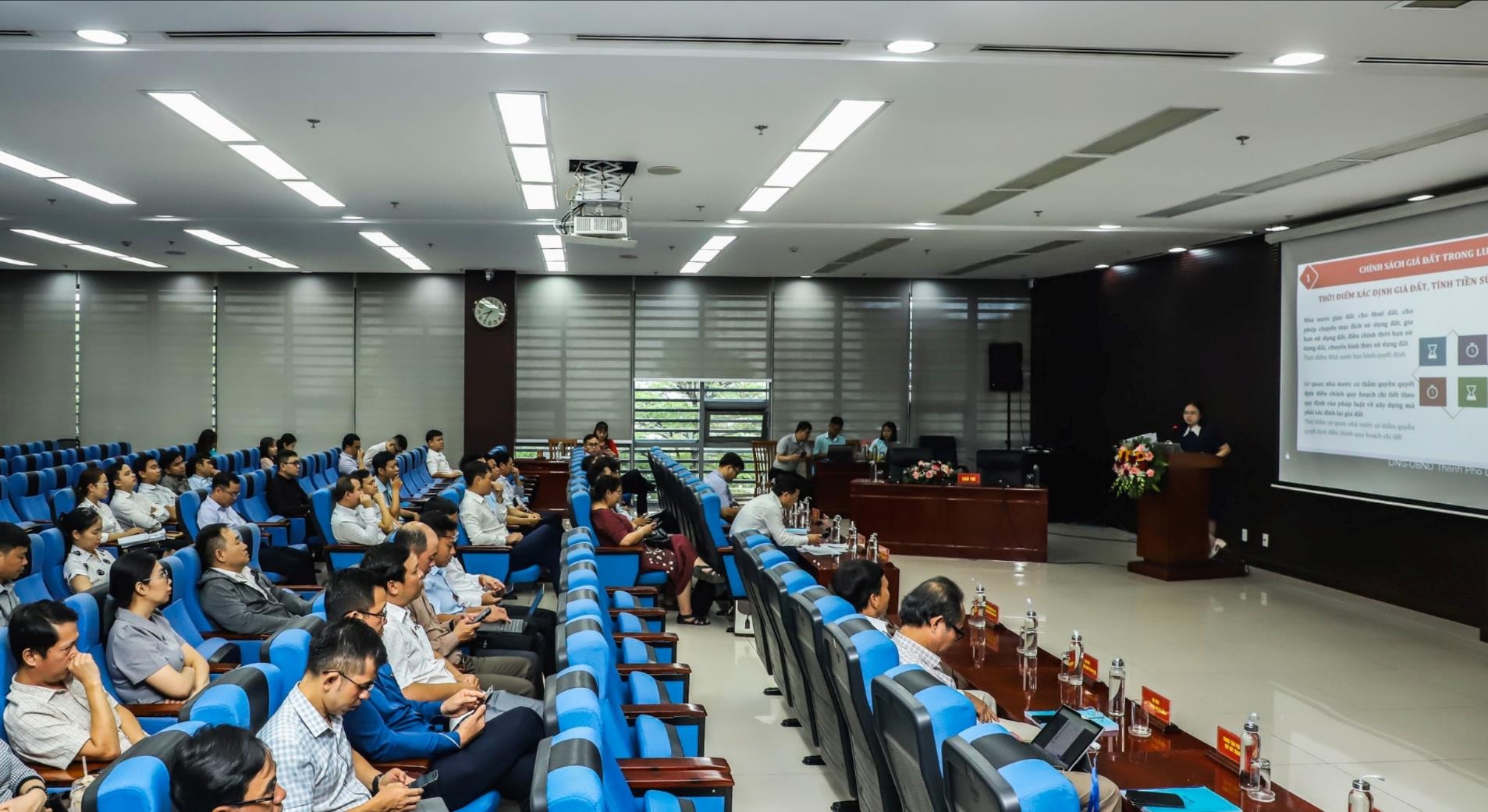 Scène van de trainingssessie. Foto: NGOC PHU