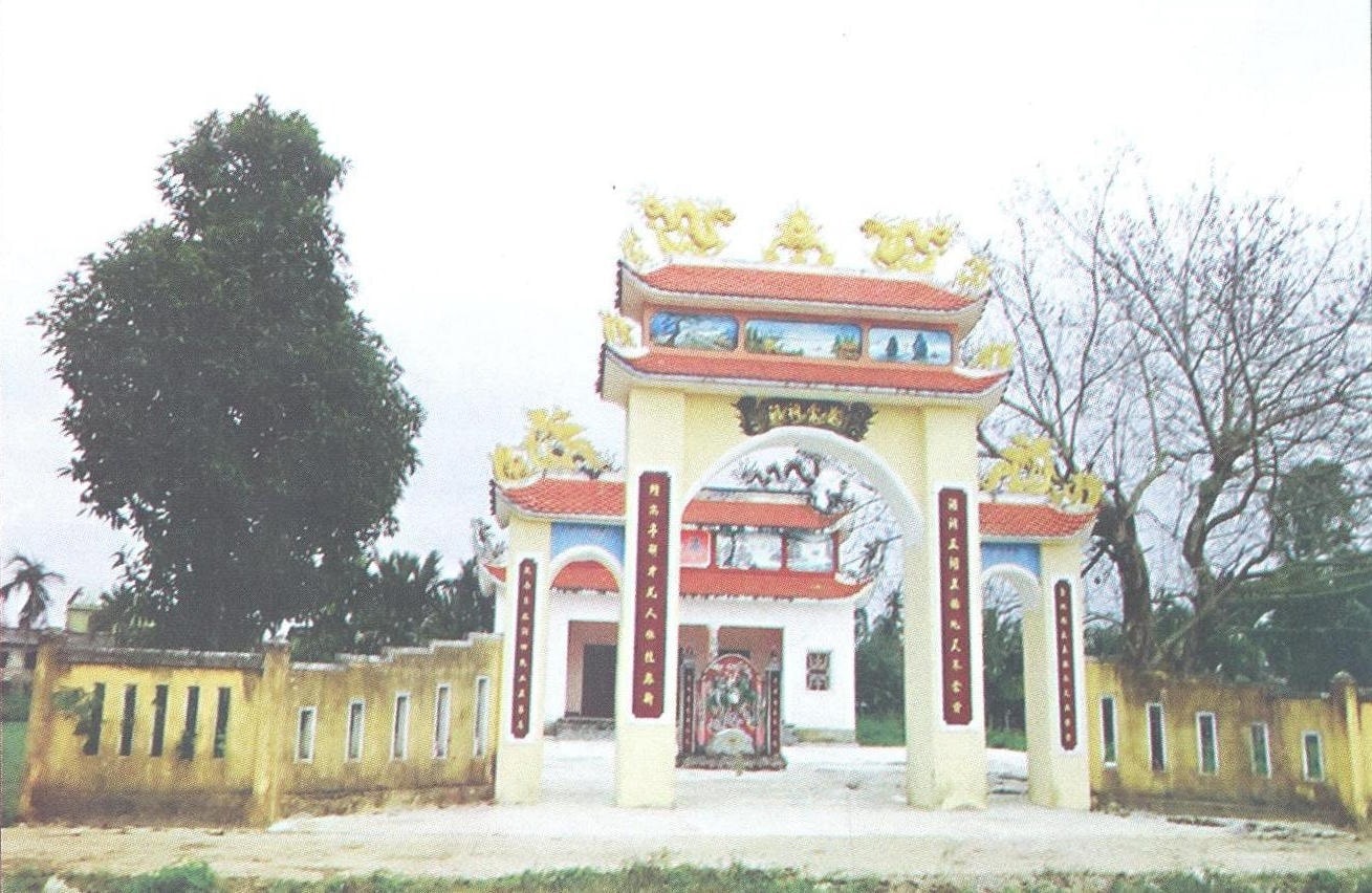 Đình Làng Dưỡng Mông - nơi cơ quan Tỉnh ủy nhận được Chỉ thị “Nhật - Pháp bắn nhau và hành động của chúng ta“. Ảnh tư liệu