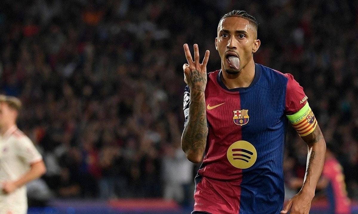 Raphinha (Barcelona và ĐT Brazil)