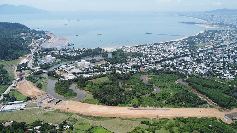 The area designated for the development of the Lien Chieu Port. Photo: https://nhandan.vn/