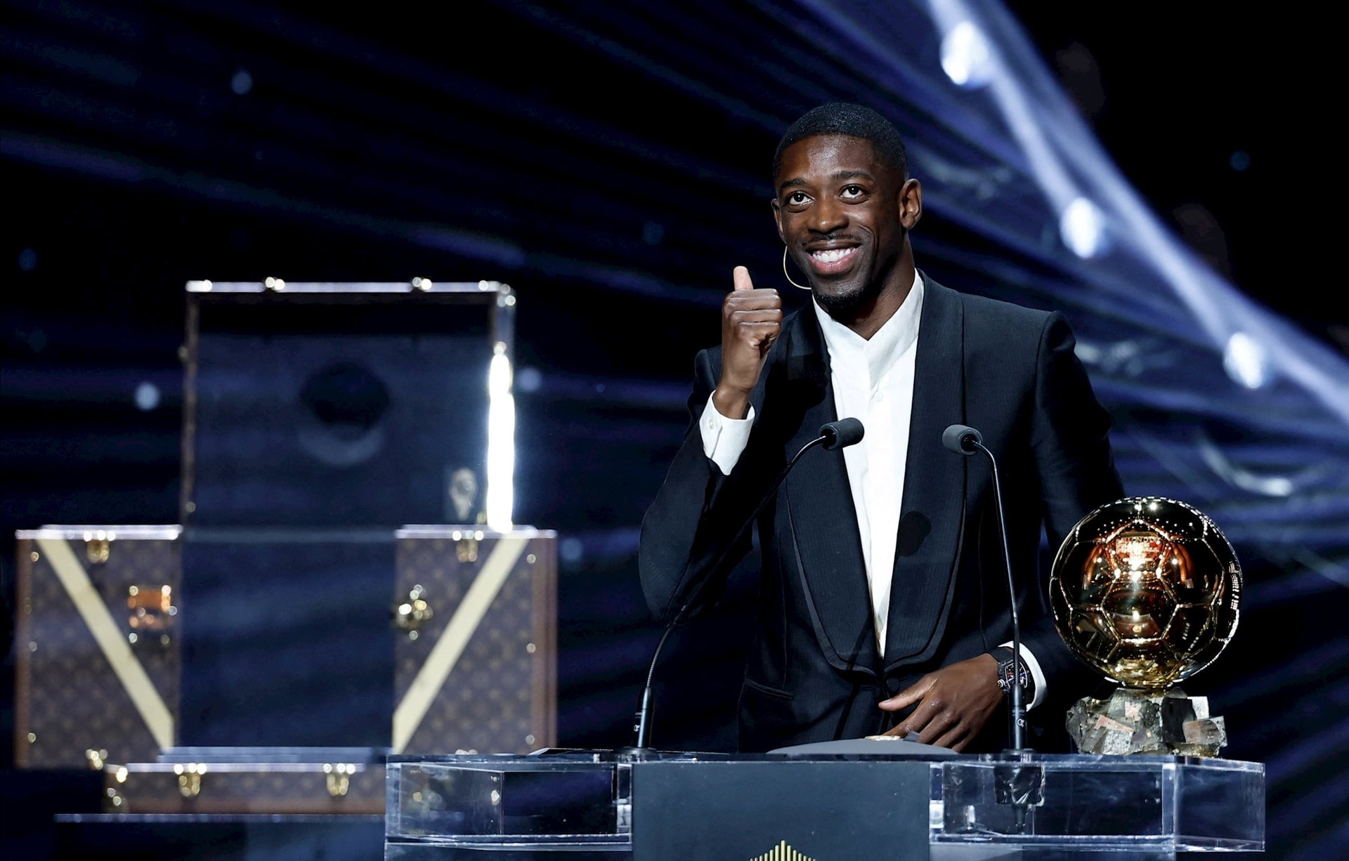 Ousmane Dembele giành giải Quả bóng Vàng nam 2025