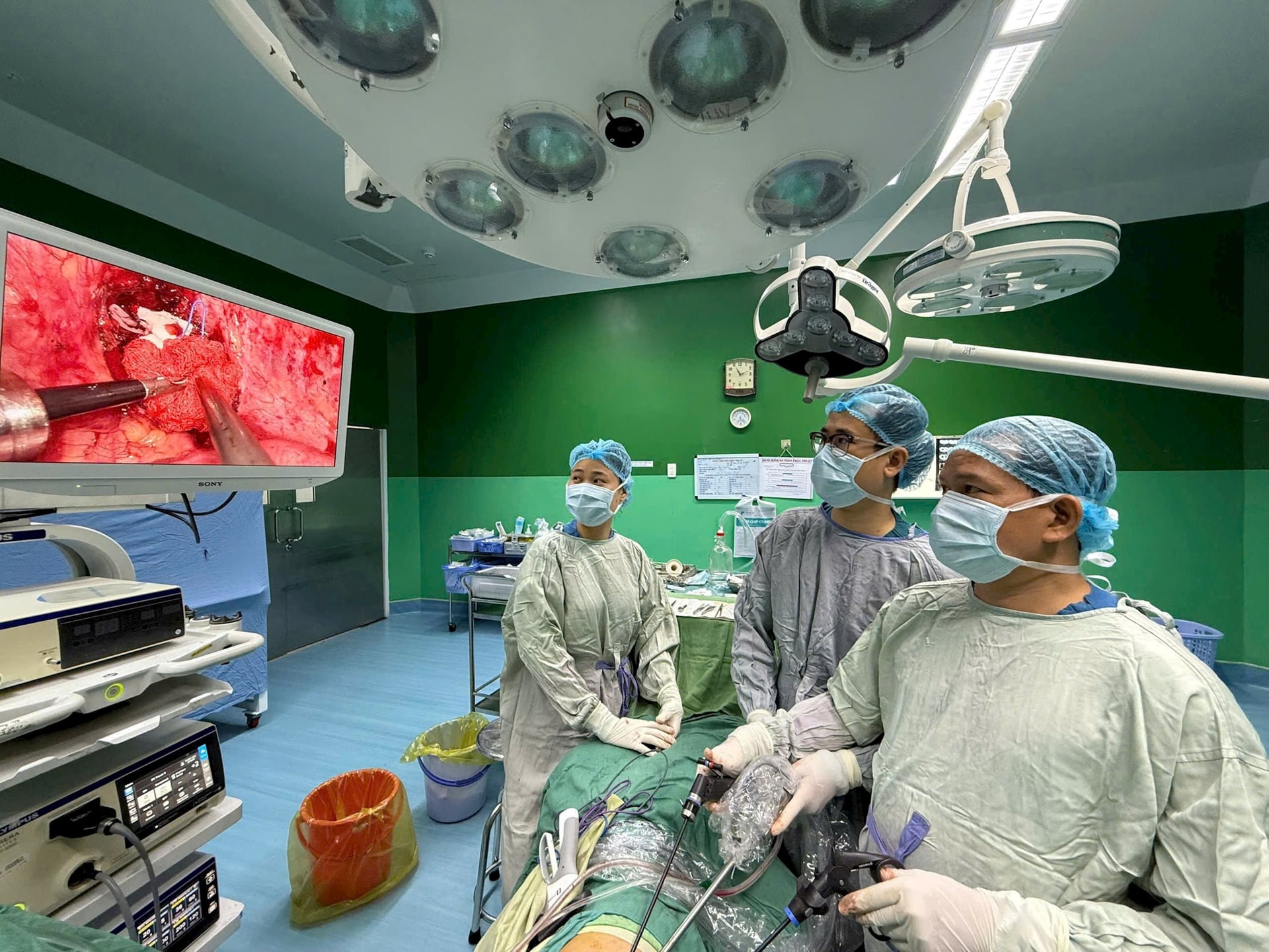 ការវះកាត់ Endoscopic បានយកចេញទាំងស្រុងនូវដុំសាច់សរសៃប្រសាទដ៏កម្រមួយសម្រាប់អ្នកជំងឺ។