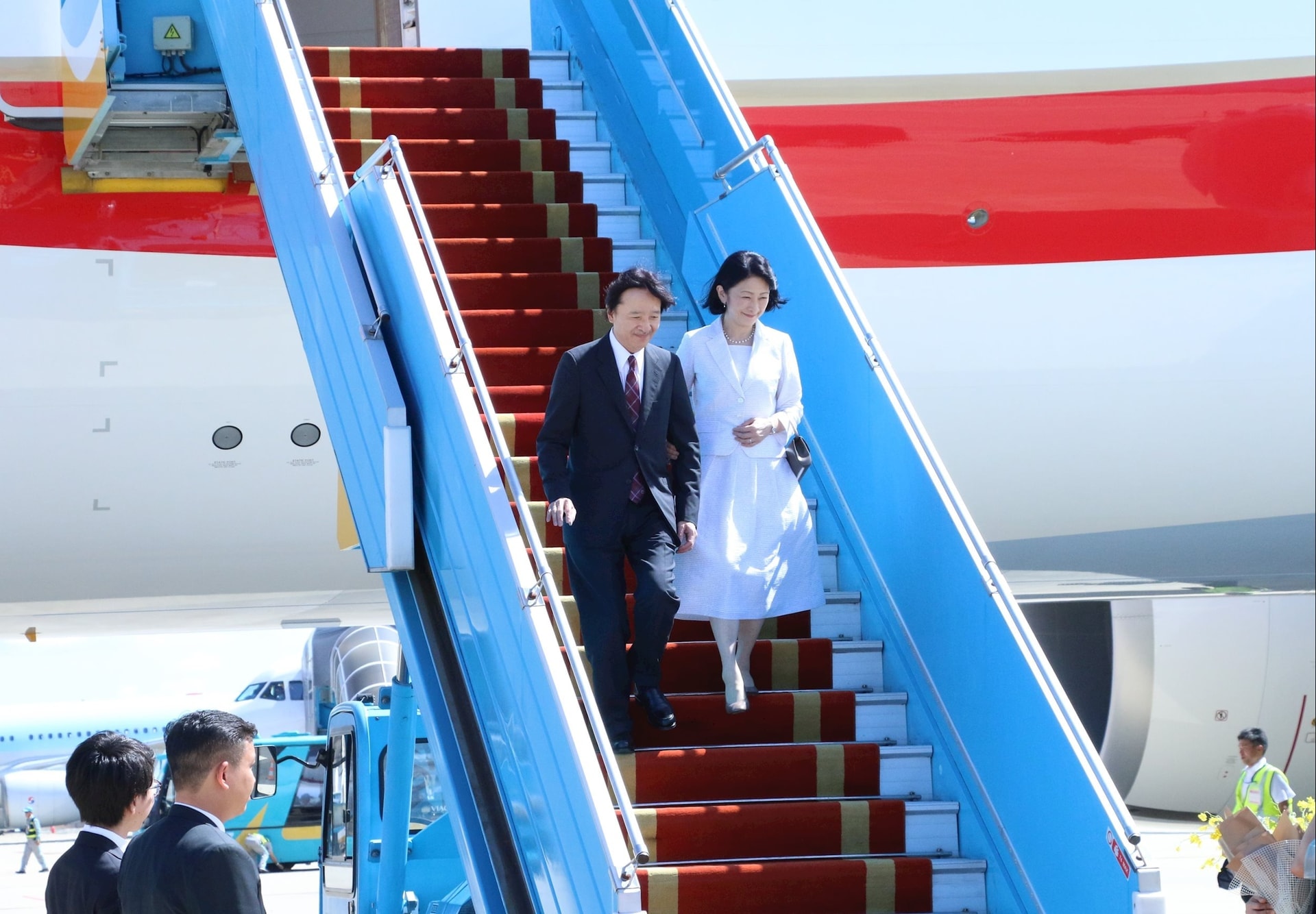 Japan’s Crown Prince Fumihito Akishino and Princess Kiko visited Da Nang to mark the 50th anniversary of Vietnam - Japan diplomatic relations. Photo: T. PHUONG