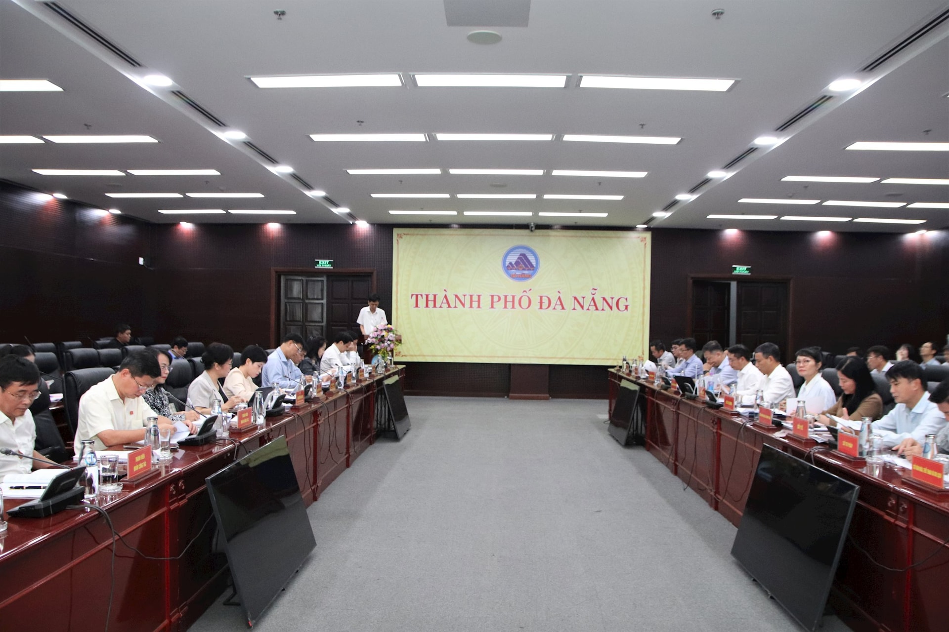 ພາບລວມຂອງກອງປະຊຸມການເຮັດວຽກ. ພາບ: TRONG HUY