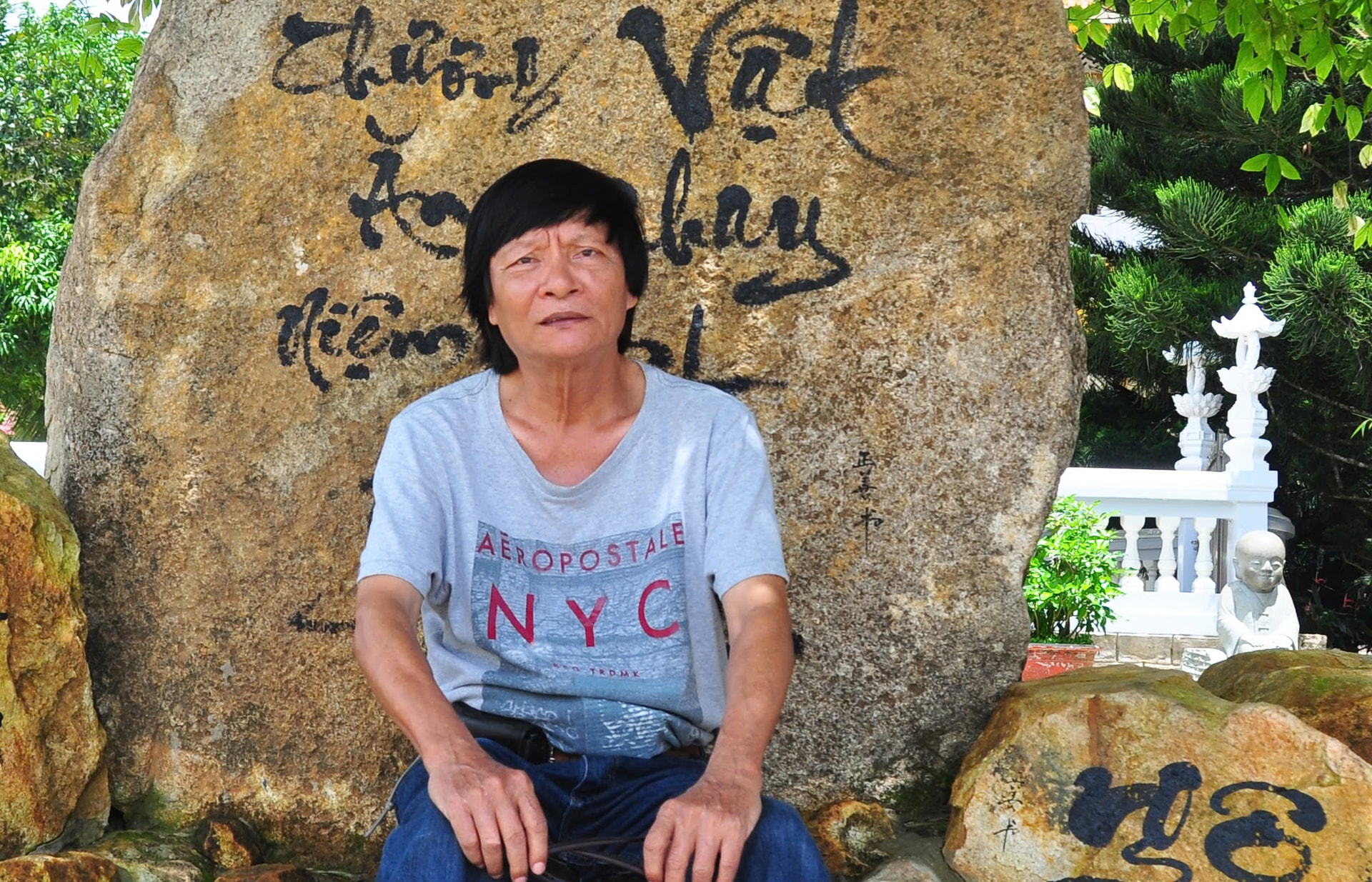 Nhà văn Đoàn Thạch Biền. Ảnh: T.A.Q